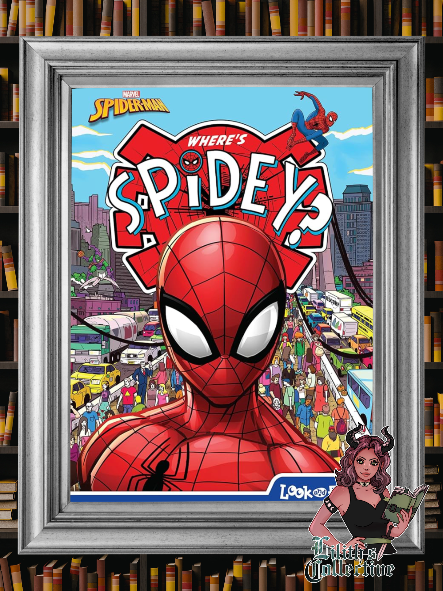 Marvel Spider-man – Where’s Spidey? Look and Find Activity Book - PI Kids