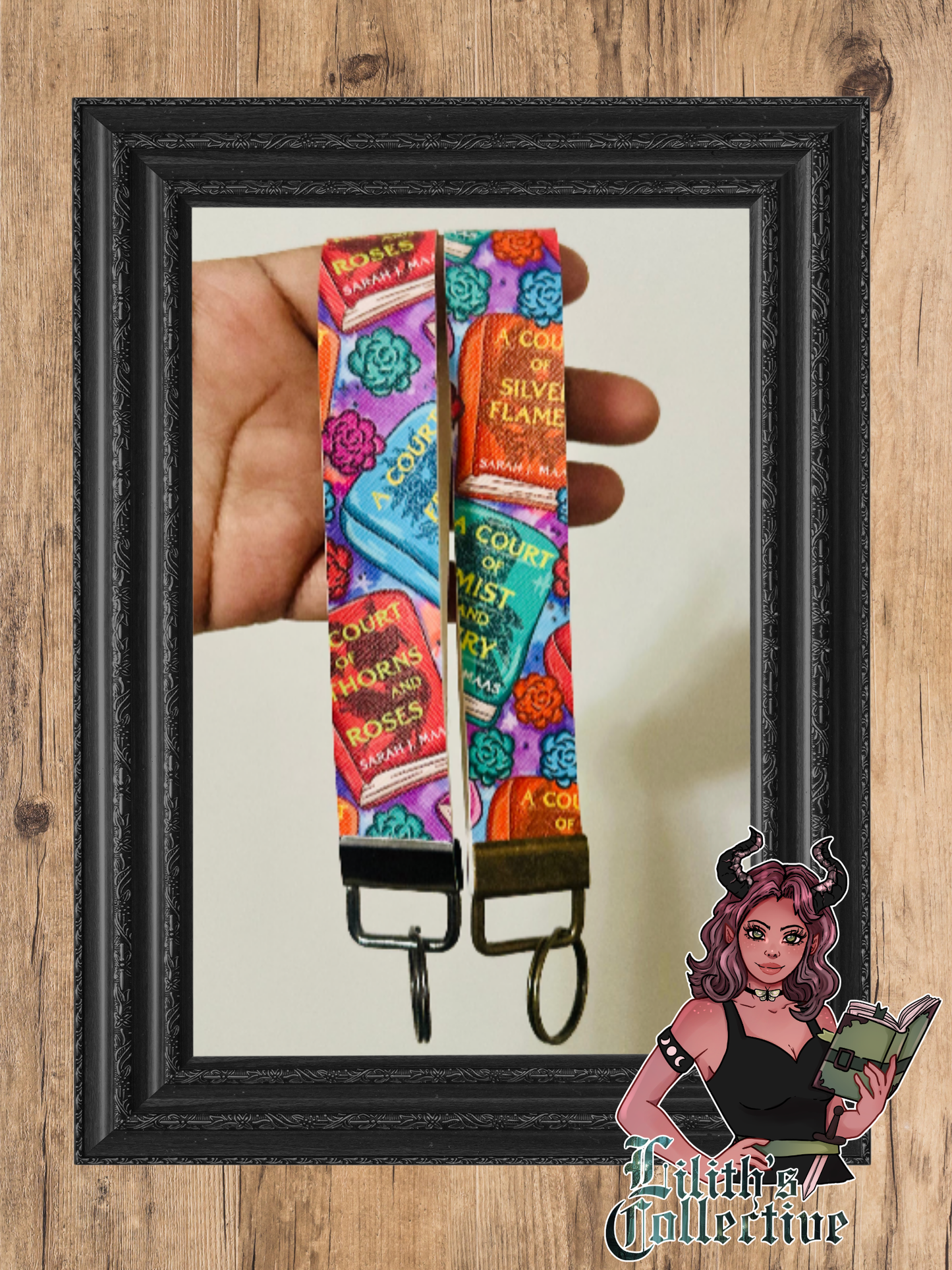 Court Of Books Keychain