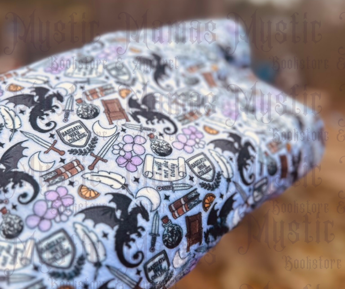 Purple Dragon Minky Plush Blanket