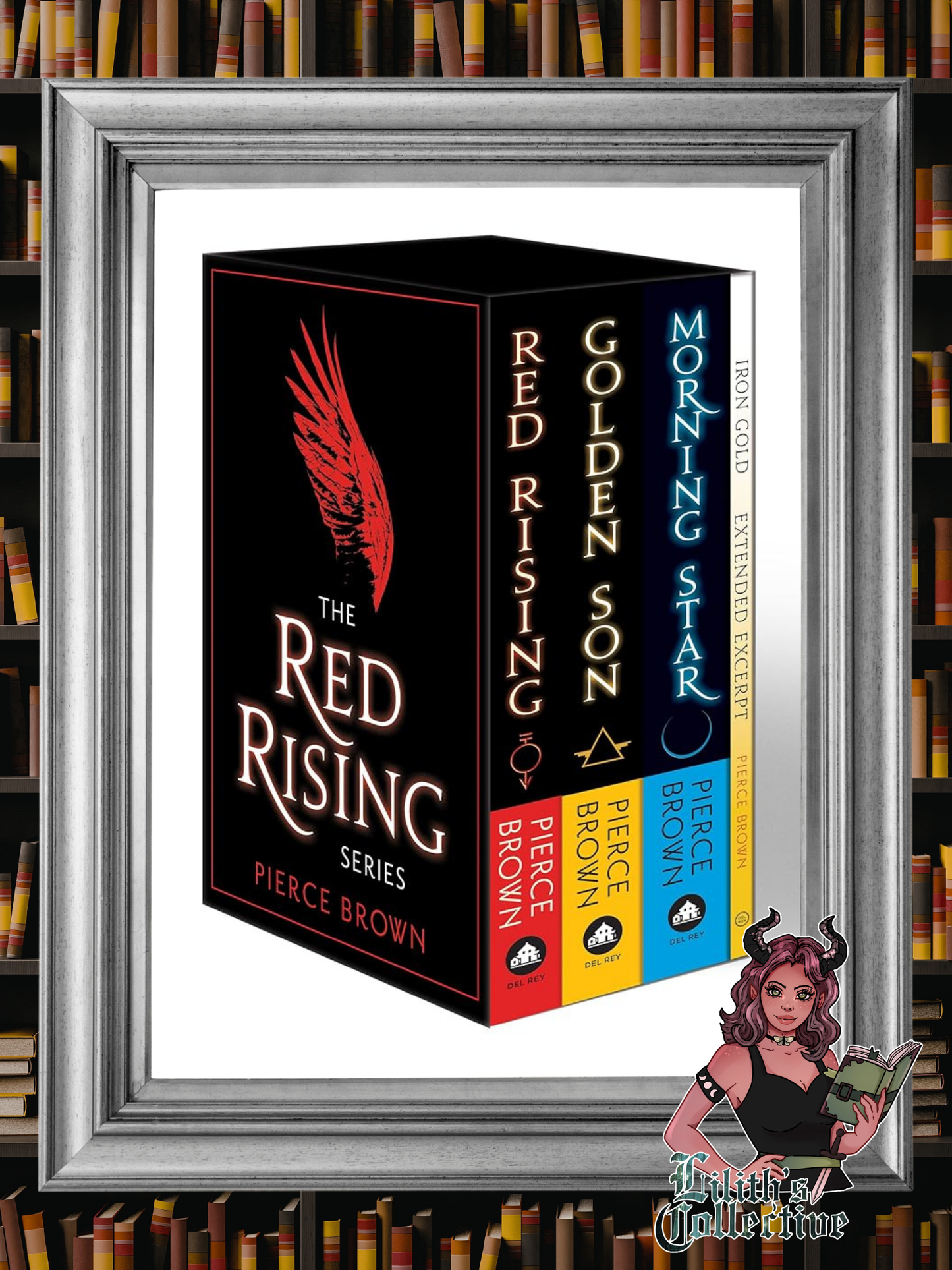 Red Rising 3-Book Box Set: Red Rising, Golden Son, Morning Star, and an exclusive extended excerpt of Iron Gold