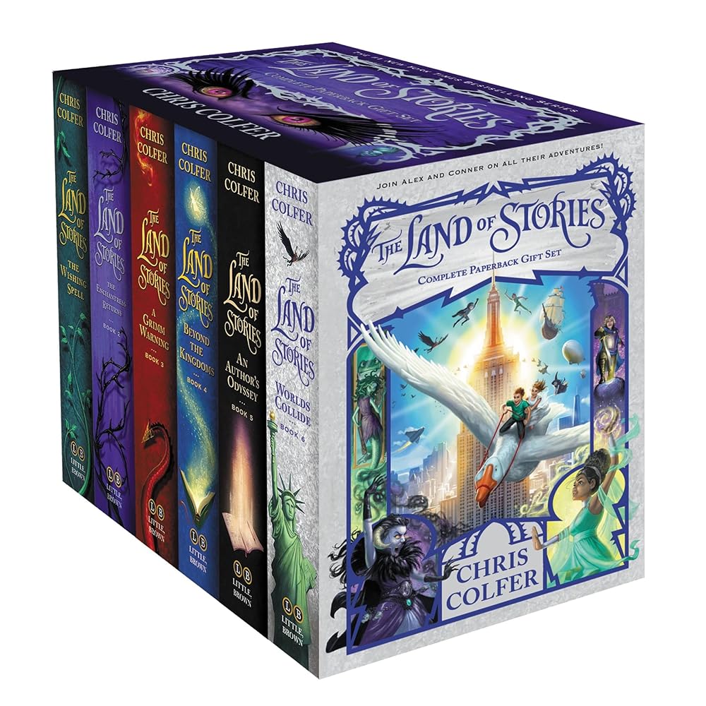 The Land of Stories Complete Paperback Gift Set cover image