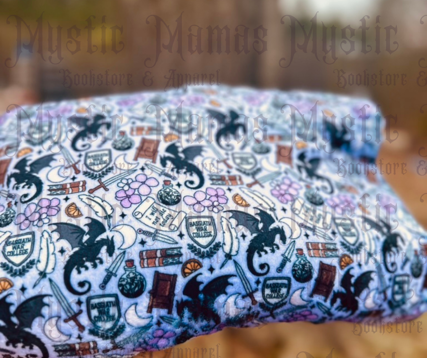 Purple Dragon Minky Plush Blanket