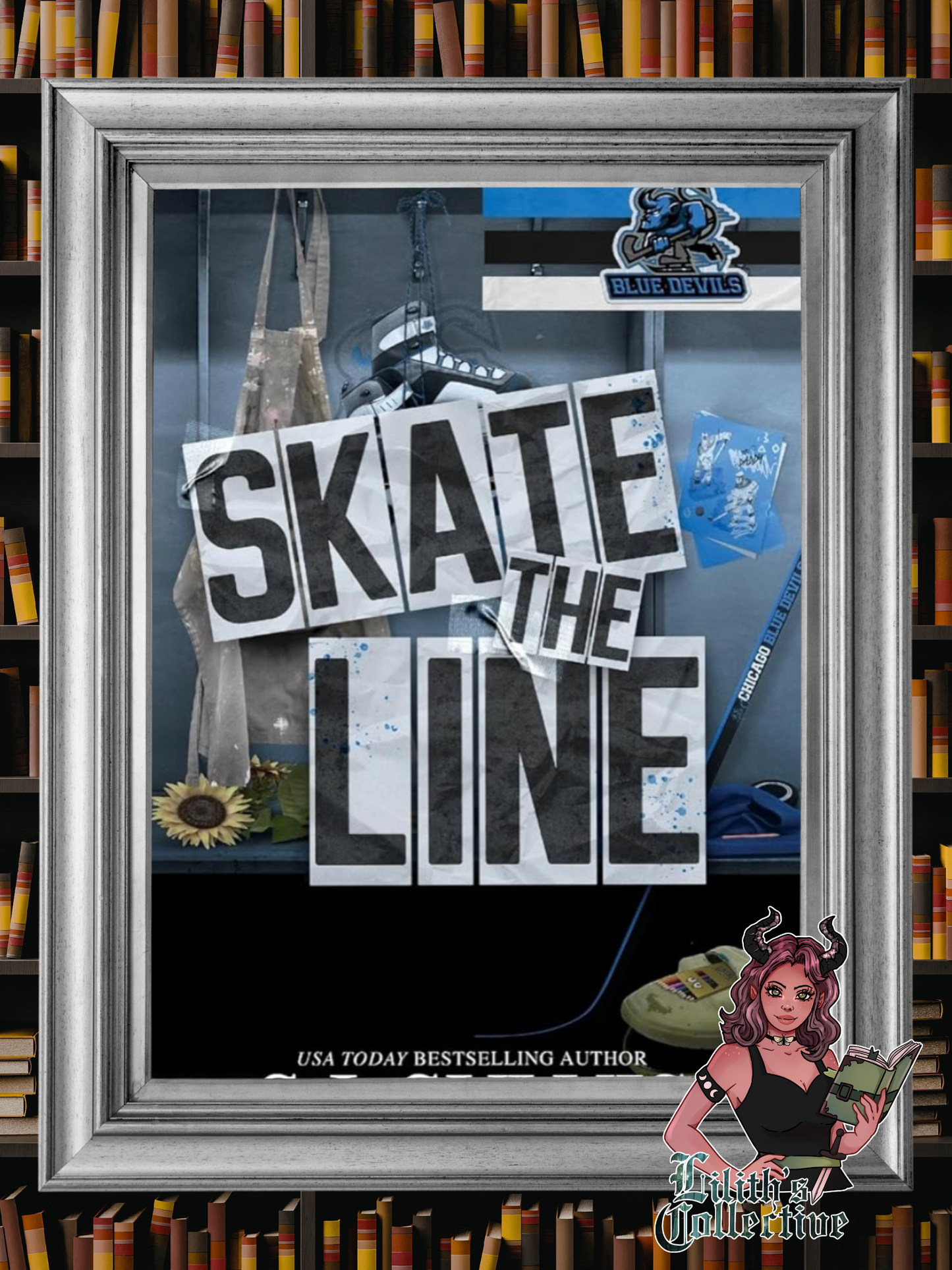 Skate the Line: A Single Dad Hockey Romance