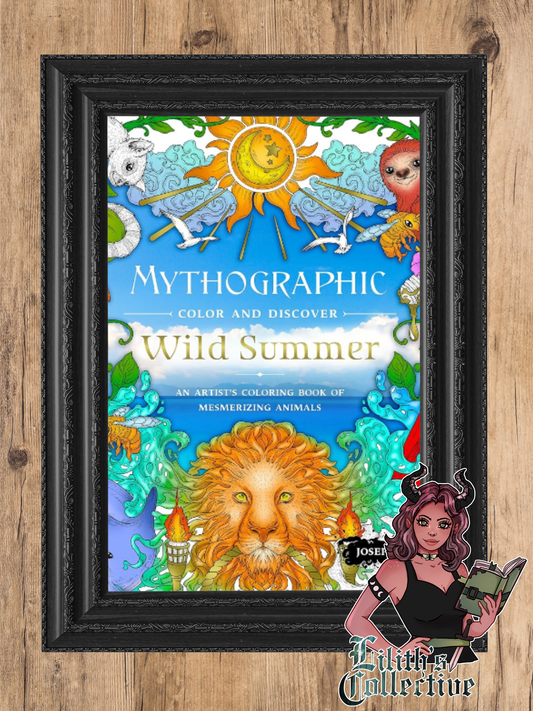 Mythographic Color and Discover: Wild Summer: An Artist’s Coloring Book of Mesmerizing Animals