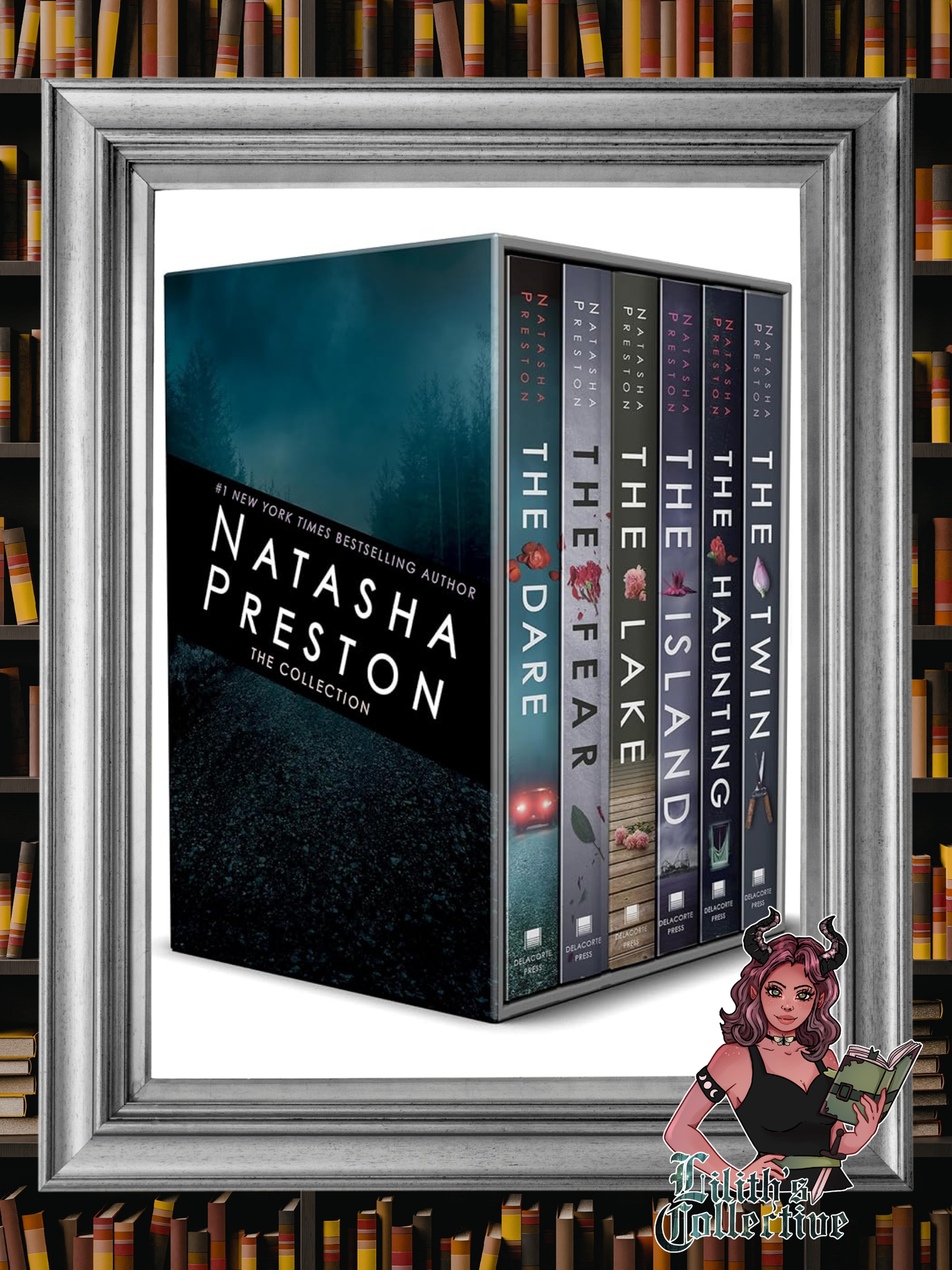 Natasha Preston Six-Book Paperback Boxed Set: The Twin; The Lake; The Fear; The Island; The Haunting; The Dare
