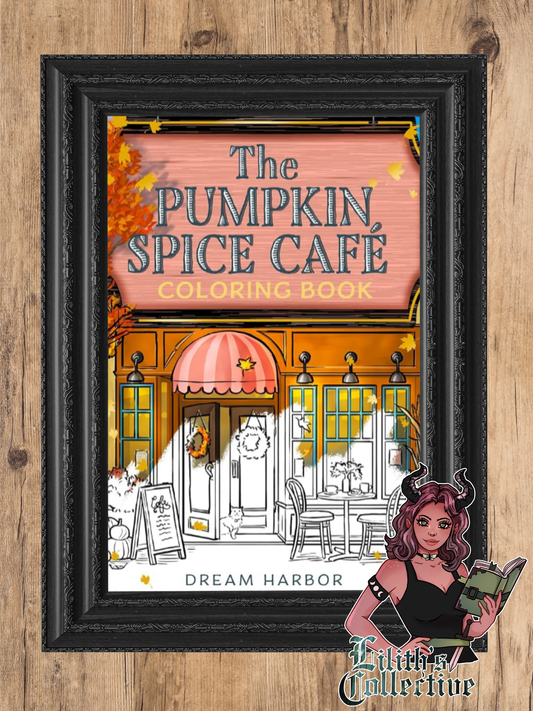 The Pumpkin Spice Café Coloring Book: The cozy official tie-in coloring book of the viral Pumpkin Spice Cafe romance!  (Dream Harbor) (Book 1)