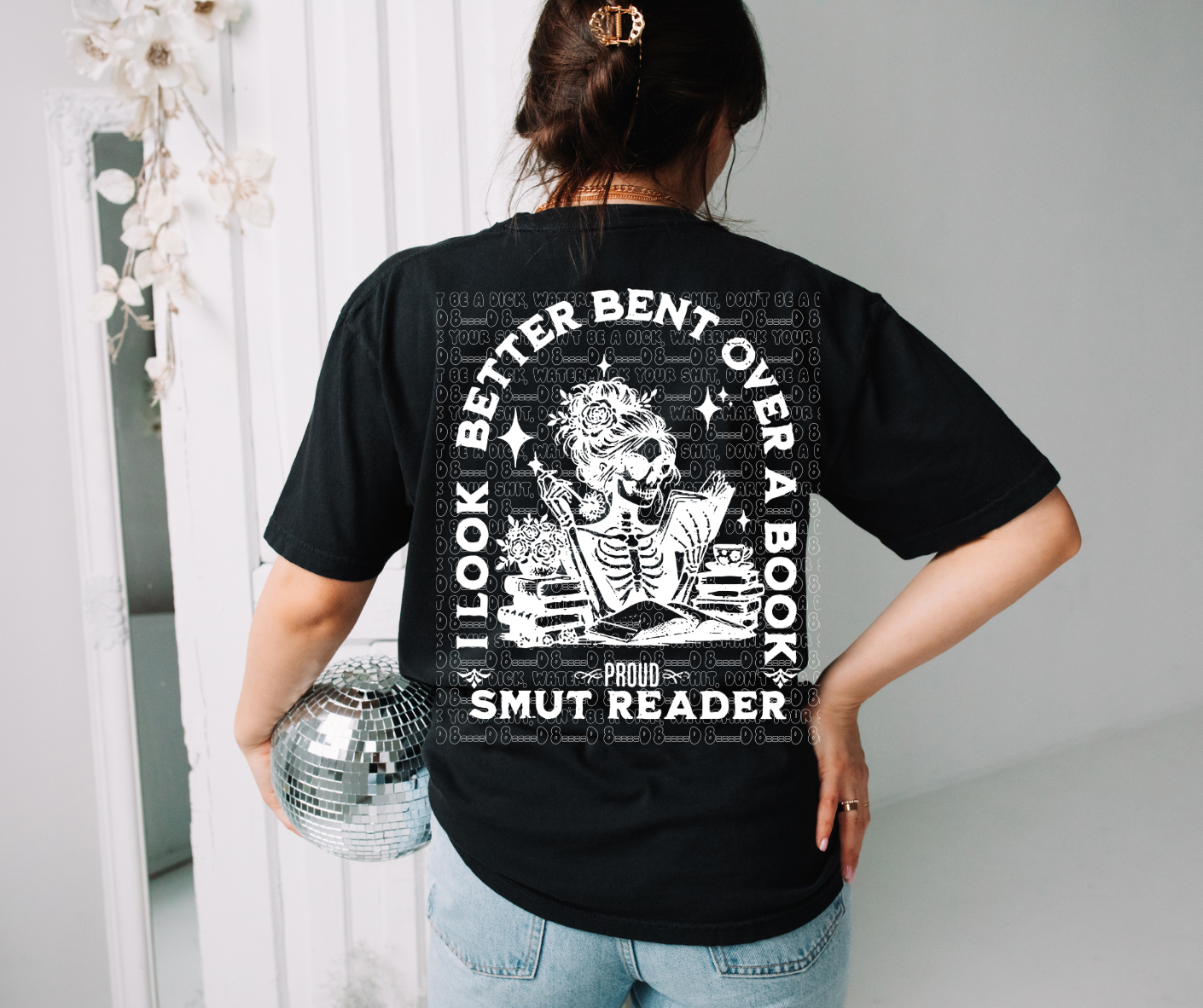 I look Better Bent Over a Book