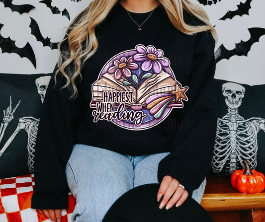 Happiest When Reading (Purple)