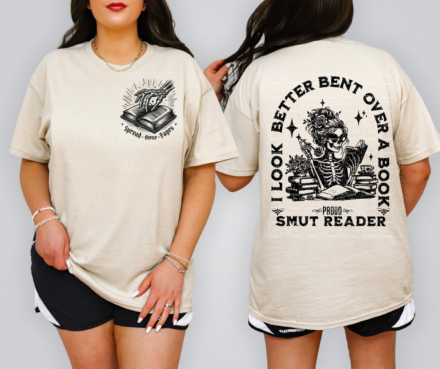 I look Better Bent Over a Book