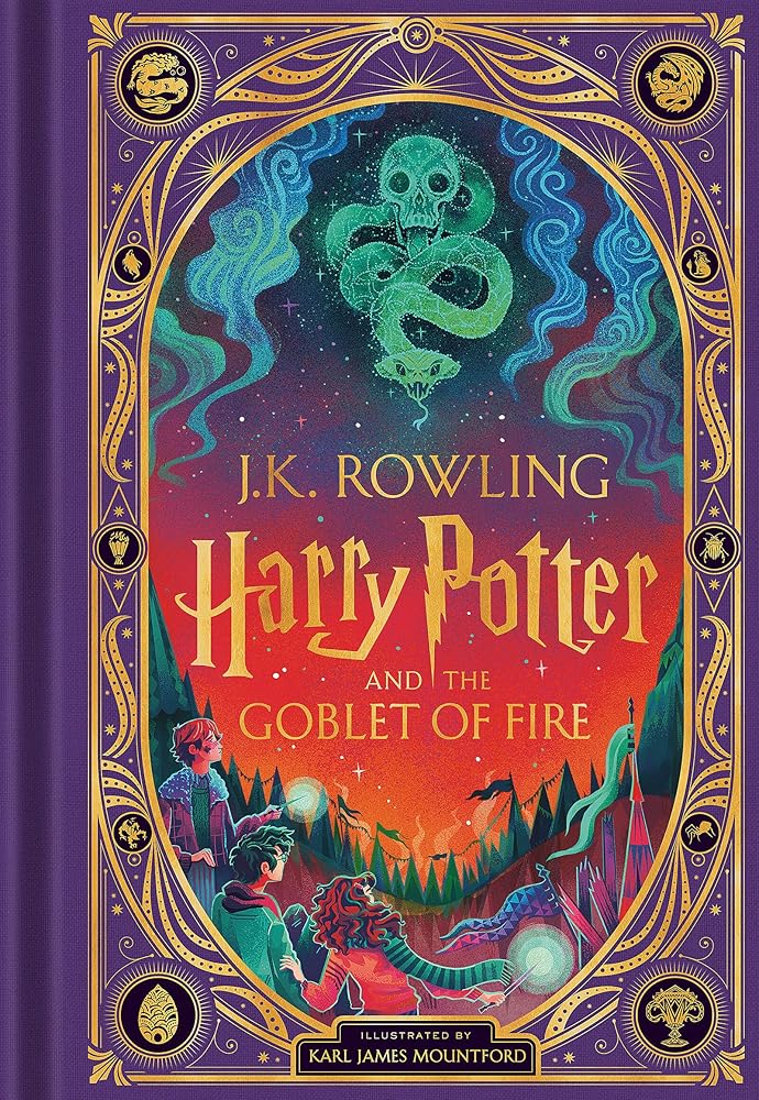 Harry Potter and the Goblet of Fire (Harry Potter, Book 4) (Interactive Illustrated Edition) cover image