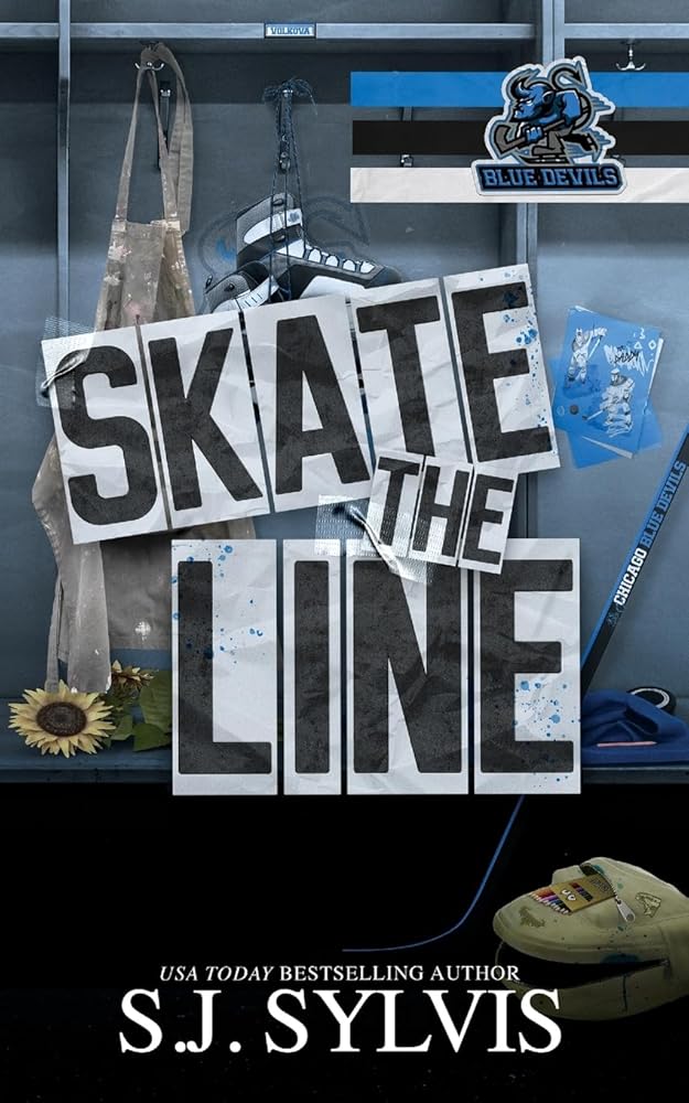 Skate the Line: A Single Dad Hockey Romance cover image
