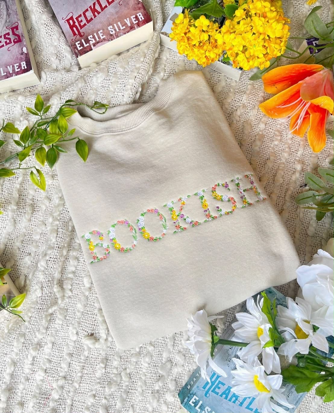 Spring Floral Bookish