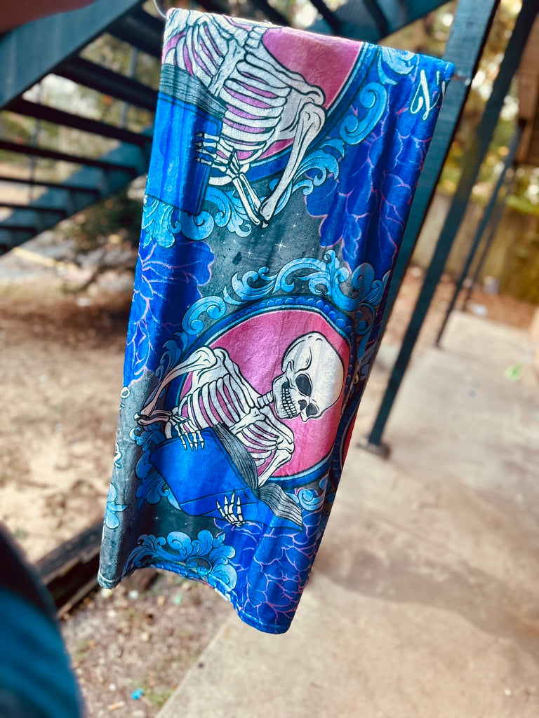 F Off I'm Reading Blanket