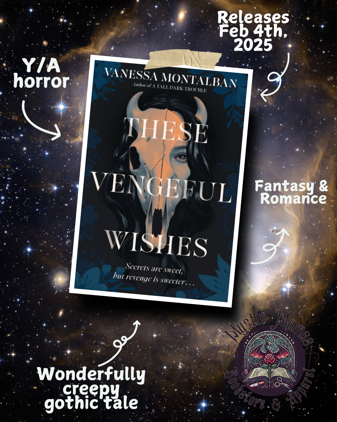 Theses vengeful wishes by Vanessa Montalban