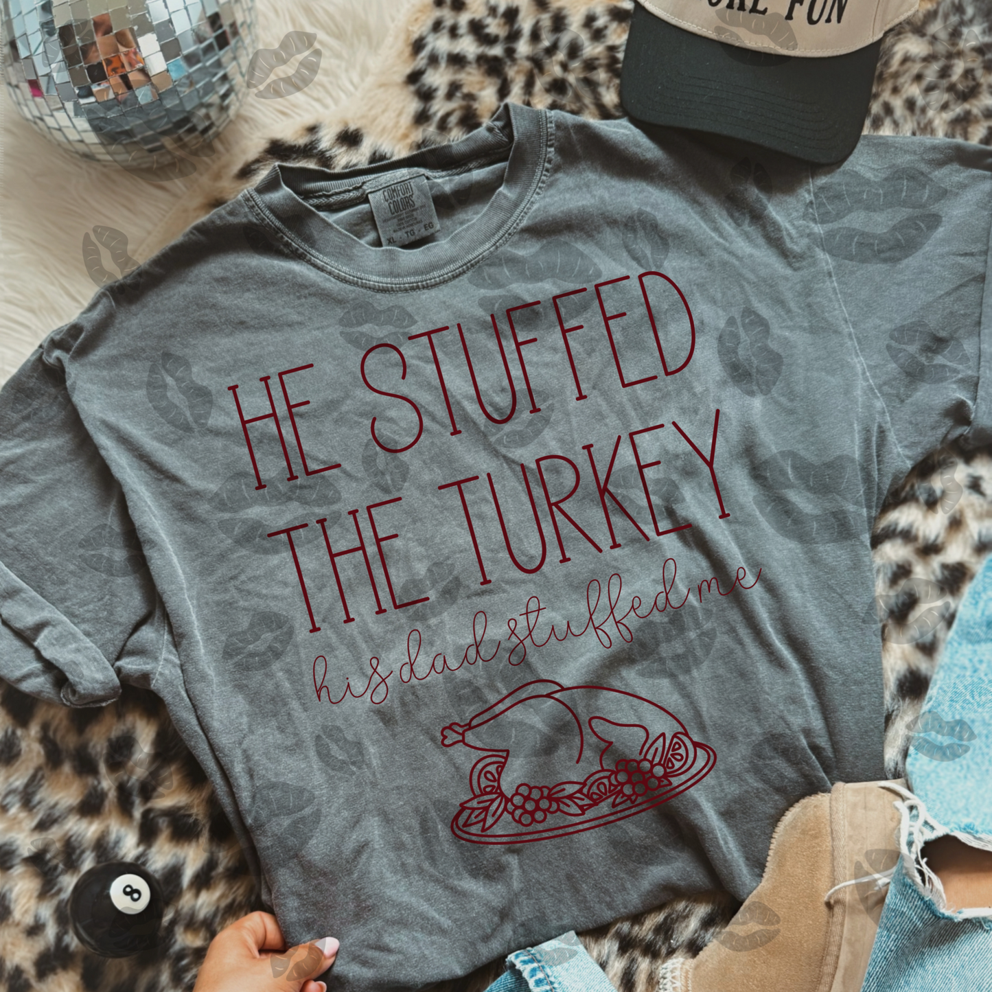 He Stuffed The Turkey