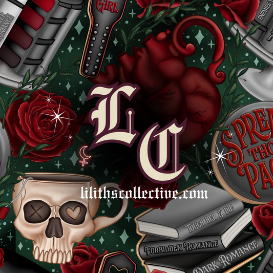 Green Dark romance Tea Party