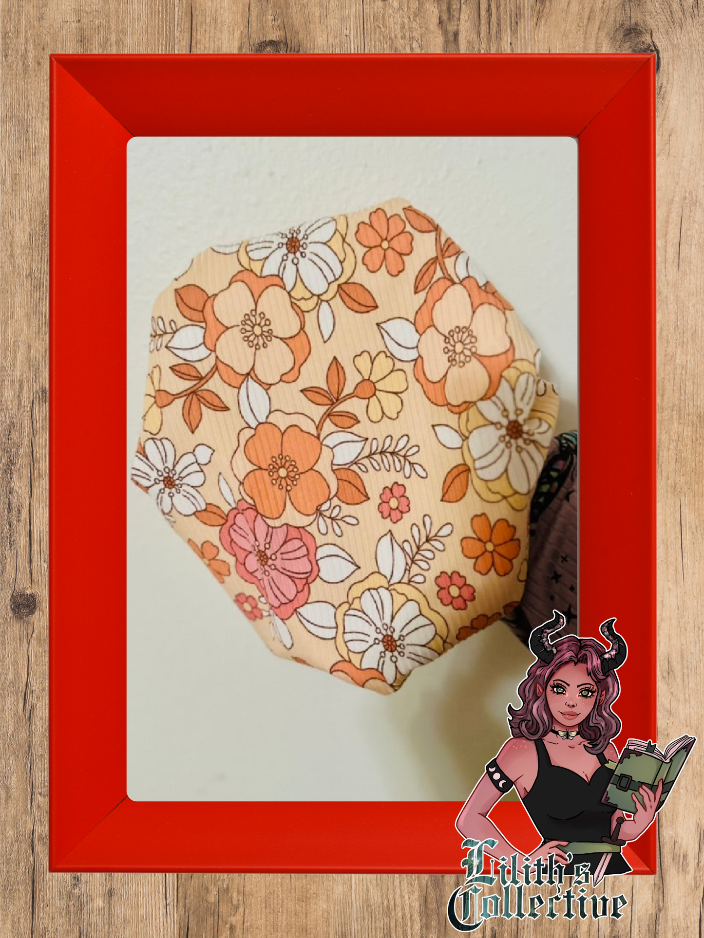 Cream & Florals Bonnet
